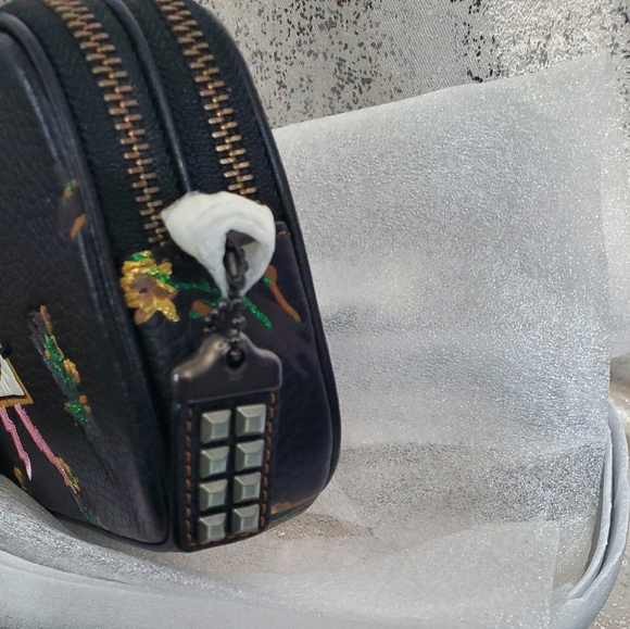 Coach Sadie Crossbody Clutch/ pyramid eye - Picture 6 of 11